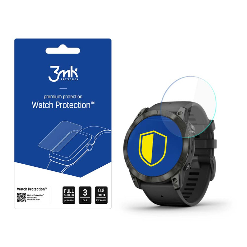3mk Watch Protection™ v. FlexibleGlass Lite hibridinis stiklas, skirtas Garmin Epix Pro gen 2 42mm