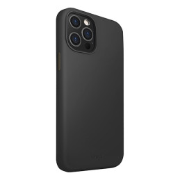 Uniq Lino Hue dėklas, skirtas iPhone 12 Pro Max - juodas