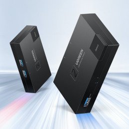 Jungiklis dvikryptis USB 3.0 jungiklis Ugreen CM618 - juodas