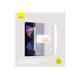 Baseus Crystal grūdintas stiklas skirtas iPad Pro 12.9& 39 & 39 (2018/ 2020/ 2021/ 2022) + montavimo komplektas - skaidr...
