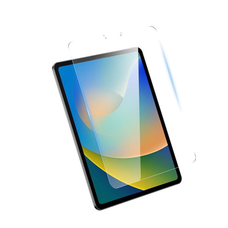 Baseus Crystal grūdintas stiklas iPad 10.2& 39 & 39 (2019/ 2020/ 2021) / iPad Air 3 10.5& 39 & 39 + montavimo komplektas...