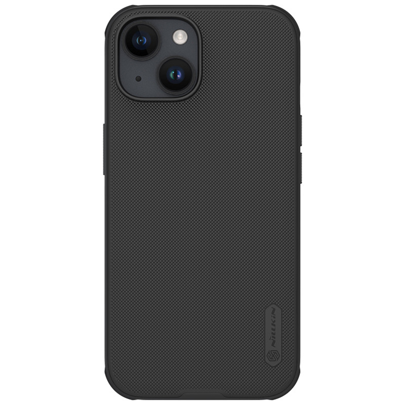 Nillkin Super Frosted Shield Pro sustiprintas dėklas iPhone 15 - juodas