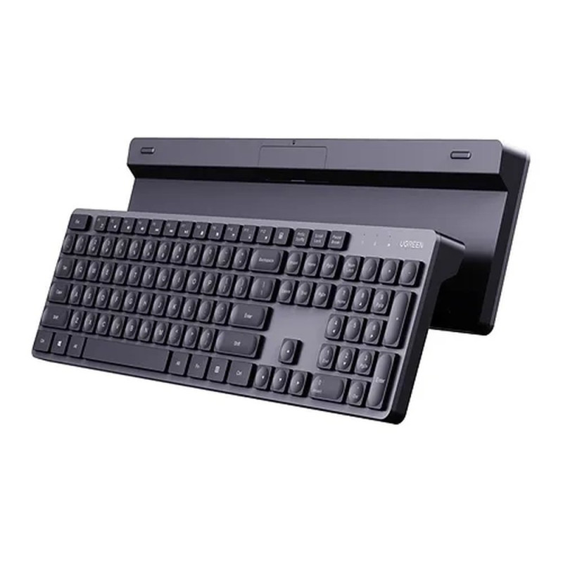 Ugreen KU004 90250 2,4 GHz belaidė klaviatūra, skirta Windows / MacOS – juoda