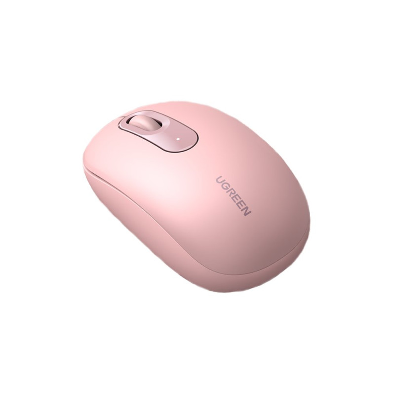 Belaidė USB pelė 2.4GHz Ugreen MU105 – rožinė