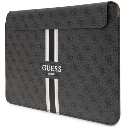 Guess 4G Printed Stripes dangtelis 14" nešiojamam kompiuteriui - juodas