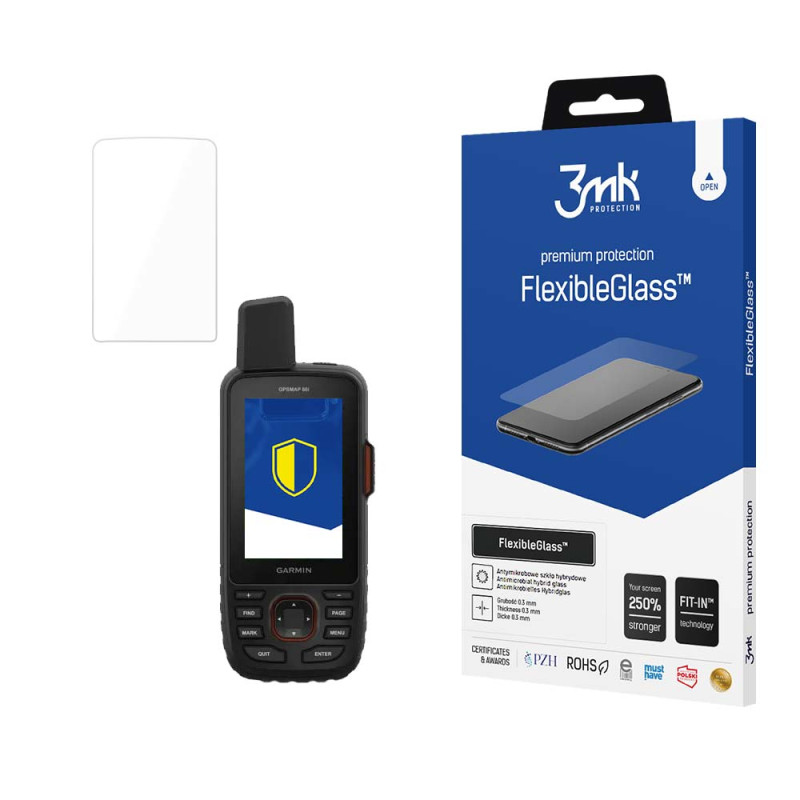 3mk FlexibleGlass™ hibridinis stiklas, skirtas Garmin GPSMAP 66i