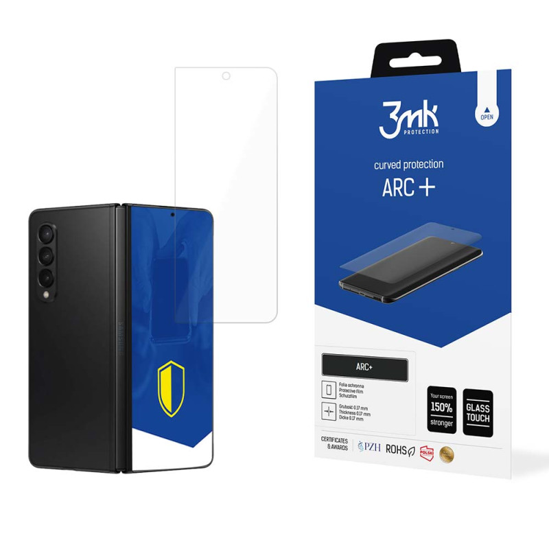 3mk ARC+ folija, skirta Samsung Galaxy Z Fold 5 (priekyje)