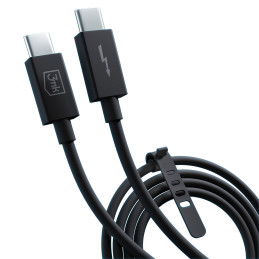 3mk Hyper Cable ThunderBolt 240W - juodas