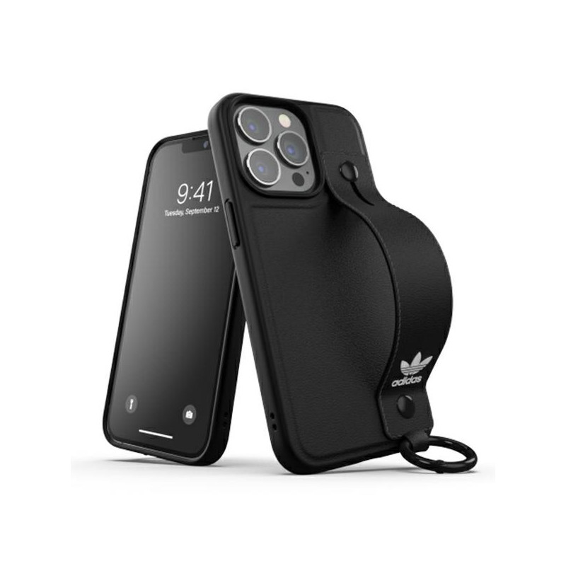 Adidas OR Hand Strap Case skirtas iPhone 13 Pro / iPhone 13 - juodas