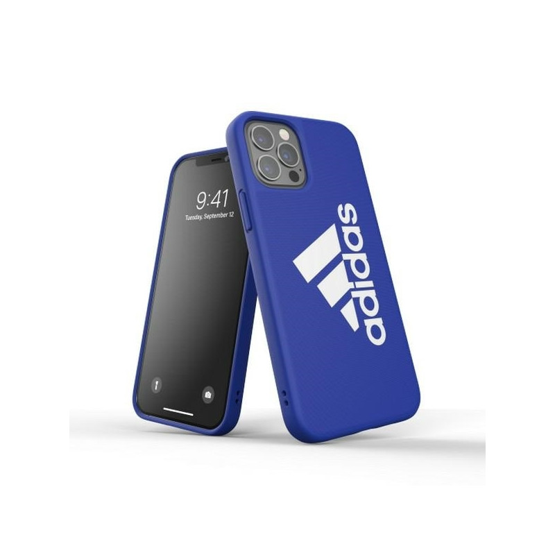 Adidas SP Iconic sportinis dėklas, skirtas iPhone 12 / iPhone 12 Pro - mėlynas