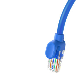Baseus High Speed Cat 6 RJ-45 1000Mb/ s Ethernet kabelis 5m apvalus - mėlynas
