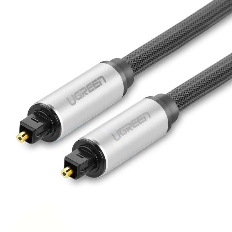 Ugreen AV108 10541 optinis Toslink/ SPDIF kabelis 3m - pilkas