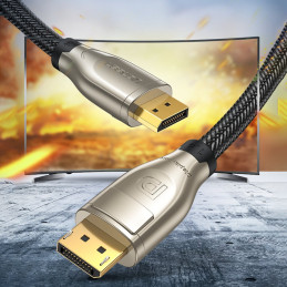 DisplayPort – DisplayPort Ugreen DP112 DP1.4 8K laidas 3m – juodas