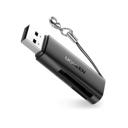 Ugreen CM264 USB 3.0 SD/ TF kortelių skaitytuvas – juodas