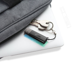 Ugreen CM264 USB 3.0 SD/ TF kortelių skaitytuvas – juodas