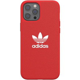 Adidas OR Molded Case Canvas dėklas, skirtas iPhone 12 Pro Max - raudonas
