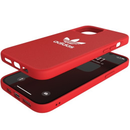 Adidas OR Molded Case Canvas dėklas, skirtas iPhone 12 Pro Max - raudonas