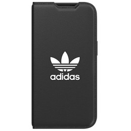 Adidas OR Booklet Case BASIC skirtas iPhone 14 - juodai baltas