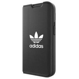 Adidas OR Booklet Case BASIC dėklas skirtas iPhone 14 Pro - juodai baltas