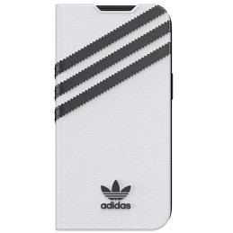 Adidas OR Booklet Case PU iPhone 13 - balta ir juoda