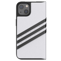 Adidas OR Booklet Case PU iPhone 13 - balta ir juoda