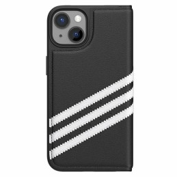 Adidas OR Booklet Case PU, skirtas iPhone 14 - juodai baltas