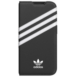 Adidas OR Booklet Case PU, skirtas iPhone 14 Pro – juodai baltas
