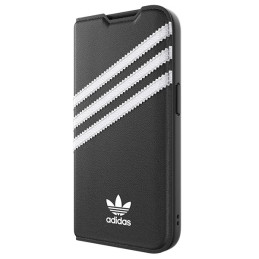 Adidas OR Booklet Case PU, skirtas iPhone 14 Pro – juodai baltas