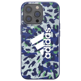 Adidas OR SnapCase Leopard dėklas iPhone 13 / iPhone 13 Pro - mėlynas