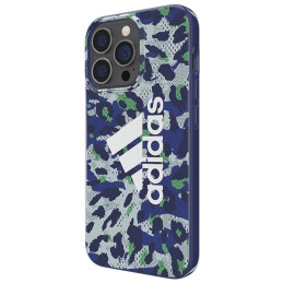 Adidas OR SnapCase Leopard dėklas iPhone 13 / iPhone 13 Pro - mėlynas