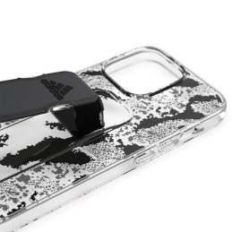 Adidas SP Clear Grip Case iPhone 13 / iPhone 13 Pro - juoda ir pilka