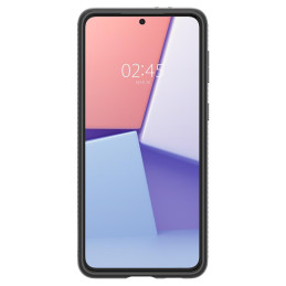 Spigen Liquid Air dėklas, skirtas Samsung Galaxy S21 - matinė juoda