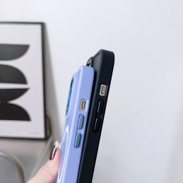 Magnetinis dėklas su MagSafe Color Matte Case iPhone 15 - rožinis