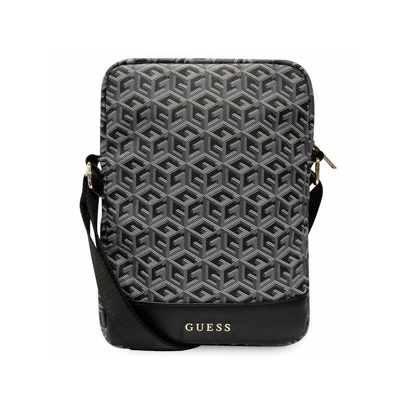 Guess GCube Stripes krepšys 10" planšetei - juodas