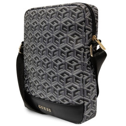 Guess GCube Stripes krepšys 10" planšetei - juodas