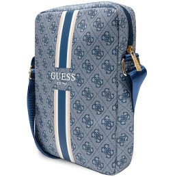 Guess 4G Stripes krepšys 10" planšetei - mėlynas