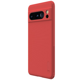 Nillkin Super Frosted Shield Pro sustiprintas dėklas, skirtas Google Pixel 8 Pro – raudonas