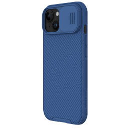 Nillkin CamShield Pro magnetinis dėklas, skirtas iPhone 15 su fotoaparato apsauga – mėlynas