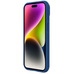 Nillkin CamShield Pro magnetinis dėklas, skirtas iPhone 15 su fotoaparato apsauga – mėlynas