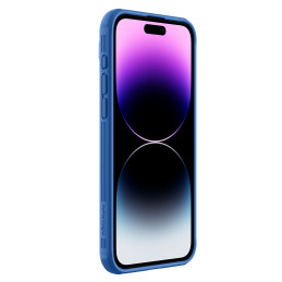 Nillkin CamShield Pro magnetinis dėklas, skirtas iPhone 15 Pro su fotoaparato apsauga – mėlynas