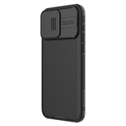 Nillkin CamShield Pro magnetinis dėklas, skirtas iPhone 15 Pro su fotoaparato apsauga – juodas