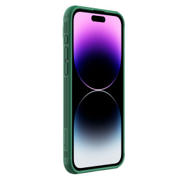 Nillkin CamShield Pro magnetinis dėklas, skirtas iPhone 15 Pro Max su fotoaparato apsauga – žalias