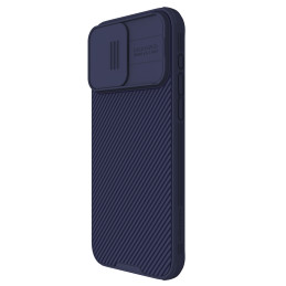 Nillkin CamShield Pro magnetinis dėklas, skirtas iPhone 15 Pro Max su fotoaparato apsauga – violetinė
