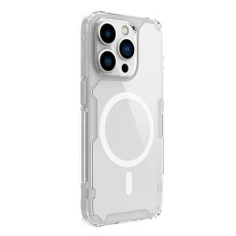 Nillkin Nature Pro šarvuotas dėklas su MagSafe, skirtas iPhone 15 Pro Max - baltas