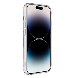 Nillkin Nature Pro šarvuotas dėklas su MagSafe, skirtas iPhone 15 Pro Max - baltas