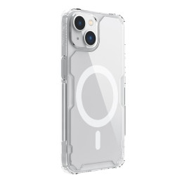 Nillkin Nature Pro šarvuotas dėklas su MagSafe, skirtas iPhone 15 Plus - baltas