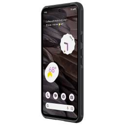 Nillkin CamShield Pro dėklas su fotoaparato dangteliu, skirtas Google Pixel 8 – juodas