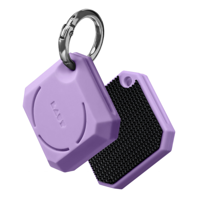 LAUT Huex Gems AirTag dėklas – violetinis