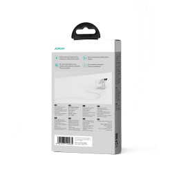 Joyroom Multi-Color Series S-A34 USB-A / USB-C laidas 100W 1m - baltas
