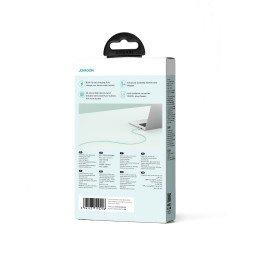 Joyroom Multi-Color Series S-A34 USB-C / USB-C PD kabelis 60W 1m - žalias